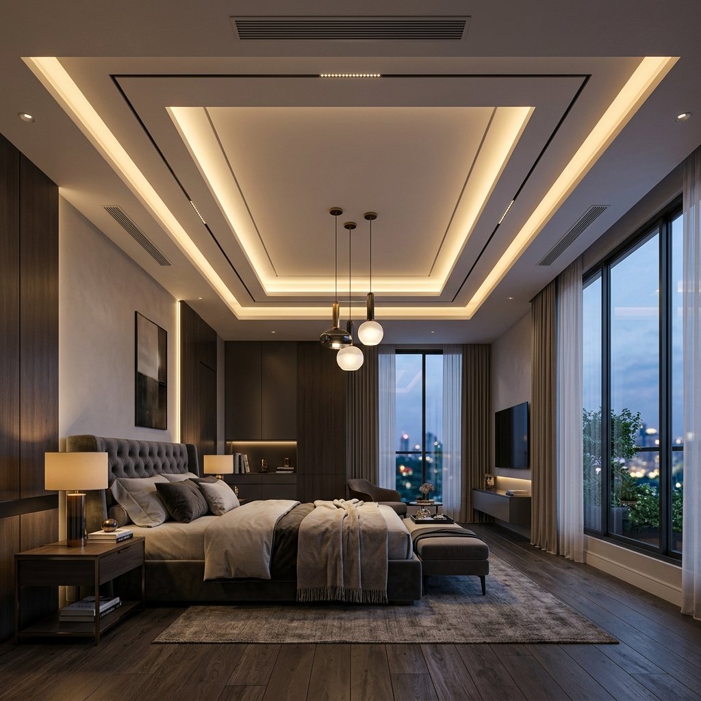 Gypsum False Ceiling Profile Light
